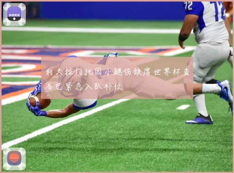 利夫拉门托因小腿伤缺席世界杯查洛巴紧急入队补位
